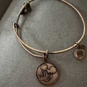 Alex and Ani Gold Mickey Mouse Bracelet Disney mickey mouse